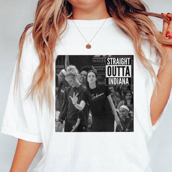 Caitlin Clark x Sophie Cunningham Basketball Shirt - Picture 1 of 4